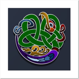 Celtic Bird Knot Posters and Art